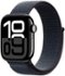 Apple Watch Series 10 (GPS+Cellular) 42mm Aluminum Case with Ink Sport Loop - Jet Black (Verizon) - (2024)-Angle_Standard
