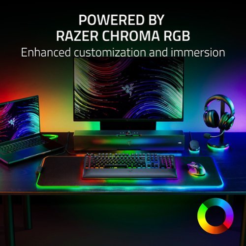Razer Base Station V2 Chroma USB Hub Headset Stand with USB 3.1 Hub and 7.1 Surround Sound powered by Chroma RGB - Quartz WHERE TO BUY