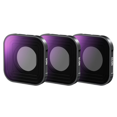Neewer - 3-Pack ND Filter Set for GoPro Hero 13/12/11/10/9, ND8/16/32-Front_Standard 
