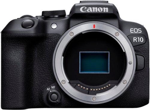 Canon EOS R10 4K Video Mirrorless Camera 2 Lens Kit with RF-S18-45mm and RF-S55-210mm Lenses - Black WORLDWIDE DELIVERY