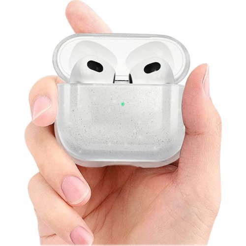 SaharaCase Inspire Series Sparkle Case for Apple AirPods (3rd Generation) - Transparent HOW TO BUY