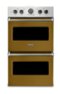 30" Viking Professional 5 Series Built-In Double Electric Convection Wall Oven - Golden Hour-Front_Standard