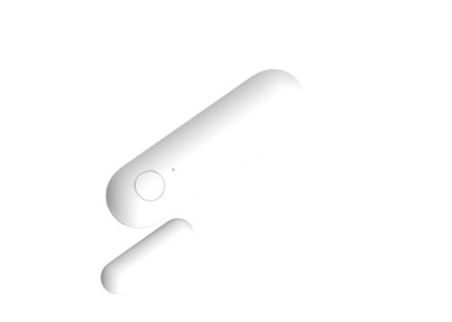 Aqara P2 Door and Window Sensor- Matter Natively Support, Need Matter Border Router, Remote Alarm and Local Automation - White WORLDWIDE DELIVERY