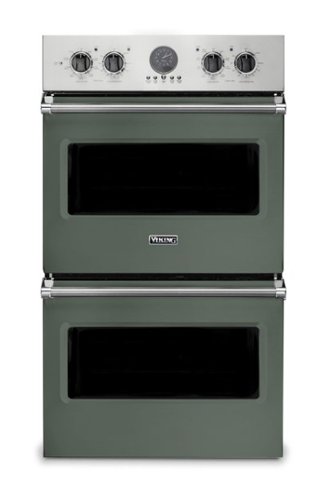 30" Viking Professional 5 Series Built-In Double Electric Convection Wall Oven - Eucalyptus