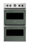 30" Viking Professional 5 Series Built-In Double Electric Convection Wall Oven - Eucalyptus-Front_Standard