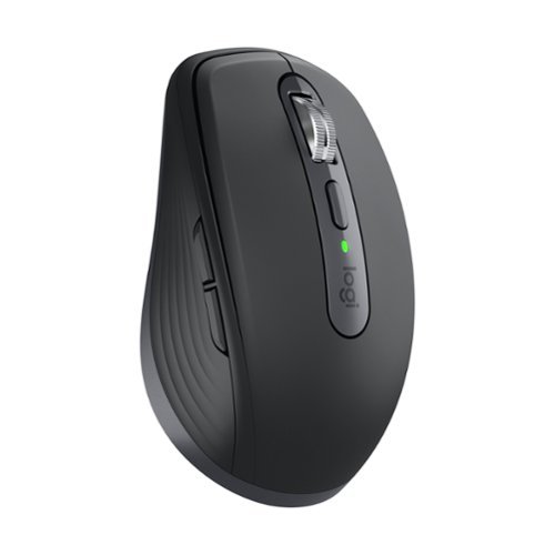 Logitech - MX Anywhere 3S for Business Wireless Laser Right-handed Mouse with Quiet Click Technology - Wireless - Graphite-Front_Standard 
