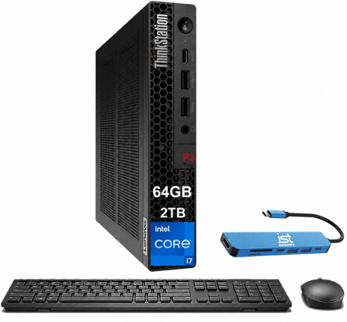 Lenovo Upgraded ThinkStation P3 Tiny Desktop Intel Core i7 14700