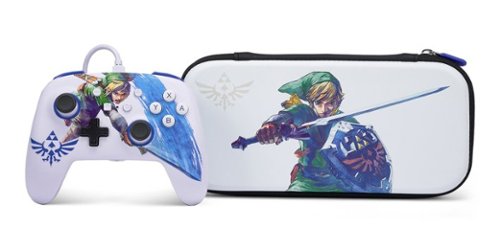 PowerA Slim Case for Nintendo Switch - OLED Model, Nintendo Switch or Nintendo Switch Lite - Master Sword Defense BUY ONLINE