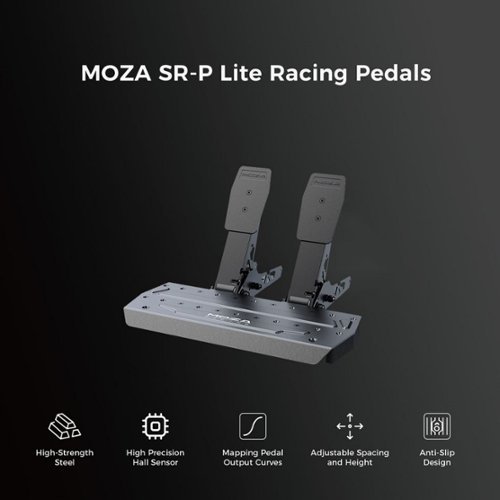 Moza Racing R5 Direct Drive Sim Racing Bundle with 5.5Nm of force for PC - Black GLOBAL SHIPPING