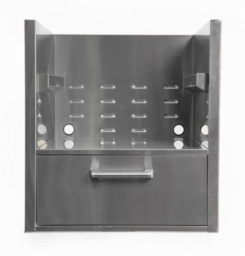 Coyote Outdoor Living - Asado / Power Burner Insert Sleeve with Storage Drawer - stainless Steel