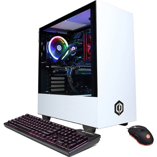 CyberPowerPC - Gamer Supreme Gaming Desktop- Intel Core i7-11700KF - 32GB Memory - NVIDIA GeForce RTX 3070 Ti  -  2TB HDD + 1TB SSD-Front_Standard 