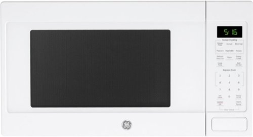 GE - 1.6 Cu. Ft. Countertop Microwave with Sensor Cooking and Defrost - White