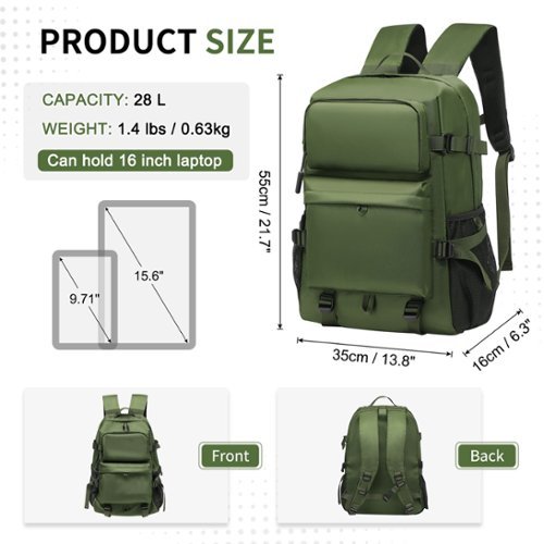 28 inch laptop backpack Myth 28L Magnet Black For longer trips KRIEGA | Official website -