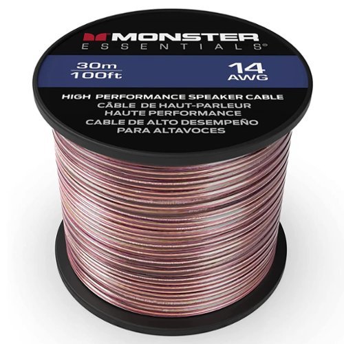 Monster XP Copper Clad Aluminum (CCA) Speaker Wire 14 Gauge Cable