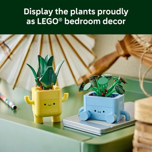 LEGO Botanicals Happy Plants Toy for Kids 9+  10349 HOW TO BUY