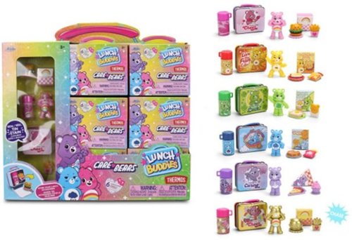 Jada Toys Lunch Buddies Care Bears Lunch Box Mini Playset Blind
