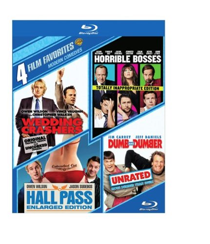  Modern Comedies: 4 Film Favorites [4 Discs] [Blu-ray]