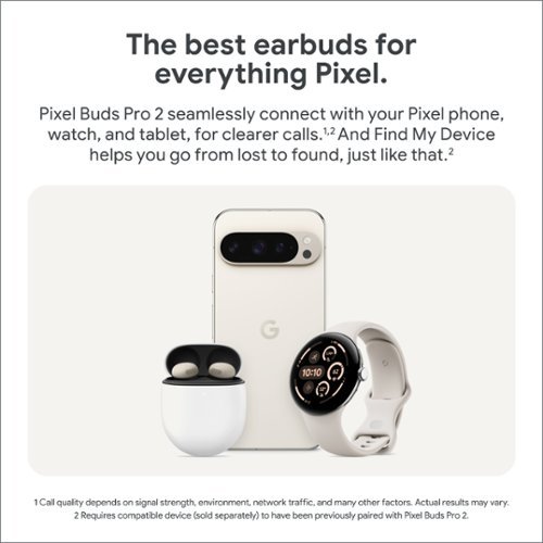 Google Pixel Buds Pro 2 - Wireless Earbuds with Active Noise Cancellation – Bluetooth Headphones - Moonstone BUY IN EUROPE