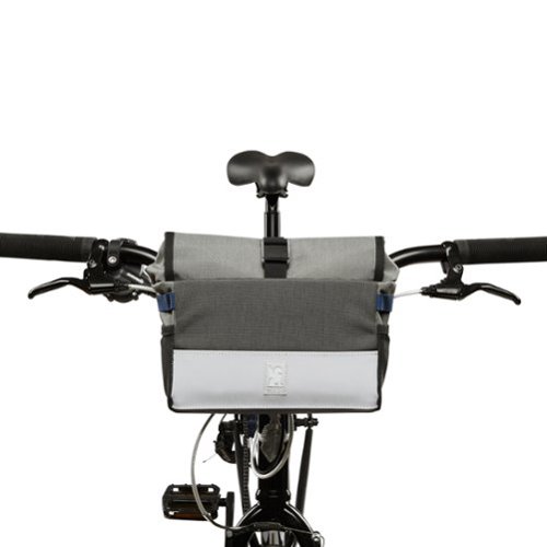 Chrome Industries Doubletrack Handlebar Bag - Fog GLOBAL SHIPPING