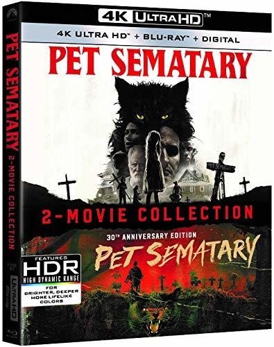  Pet Sematary 2-Movie Collection - 4K Blu-Ray [4K Ultra HD Blu-ray]