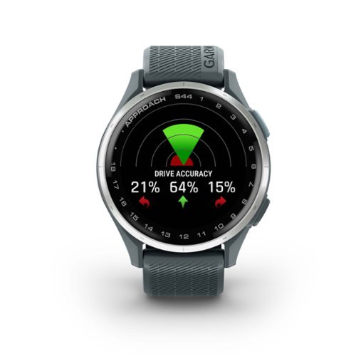 Garmin Approach S44 GPS Smartwatch 43mm Anodized Aluminum - Silver Aluminum Bezel with Twilight Silicone Band HOW TO BUY