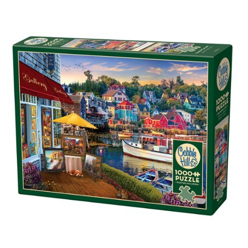 Outset Media - Outset Media: Cobble Hill Harbor Gallery 1000 Piece Puzzle