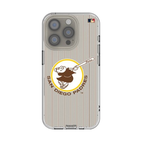 Keyscaper - MLB - San Diego Padres Cooperstown iPhone Clear Case - 16e - Multicolor-Front_Standard 