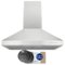 Hauslane - 30 inches - Convertible - Wall Range Hood - Silver-Front_Standard