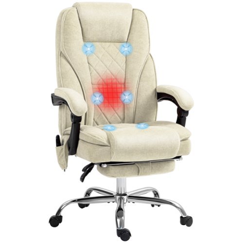 Vinsetto - Office Chair - Beige-Front_Standard 