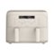 Bella - 4-qt. TriZone Air Fryer - Oatmilk-Front_Standard