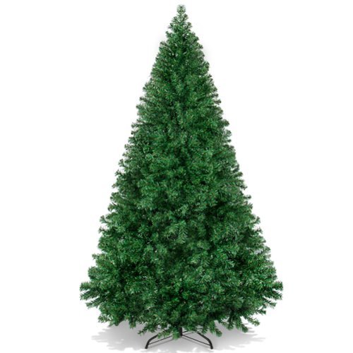 Best Choice Products - Artificial Christmas Tree, 9ft Premium Unlit Pine Design, Dense Branches w/Easy Assembly - Green-Front_Standard 