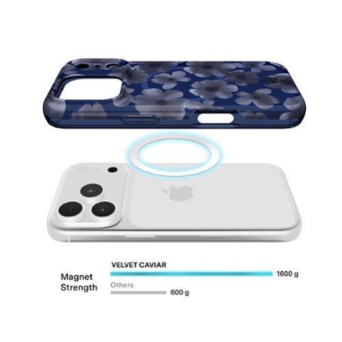 VELVET CAVIAR MagSafe Case for Apple iPhone 17 Pro - Midnight Blossom HOW TO BUY