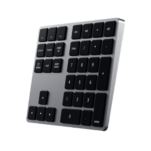 Satechi Bluetooth Extended Numeric Keypad Slim Rechargeable 34 Key