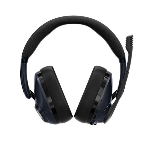EPOS - H3PRO Hybrid Wireless Gaming Headset for PC, PS5, PS4, Mobile Phone - Sebring Black-Front_Standard 