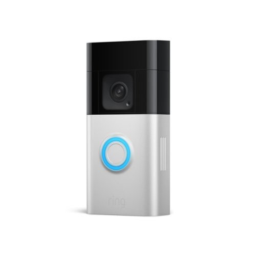 Ring Battery Doorbell Plus Smart Wifi Video Doorbell – Battery Operated with Head-to-Toe View - Satin Nickel SHOP ONLINE