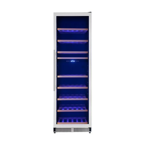 Forno Appliances - Avellino 94-Bottle Dual Zone Wine Cooler - Stainless Steel