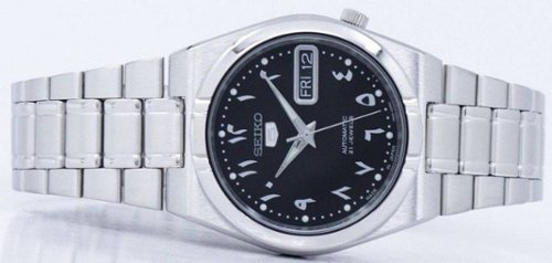 Seiko 5 Automatic SNK063J5 Unisex Watch Stainless Steel Black Dial