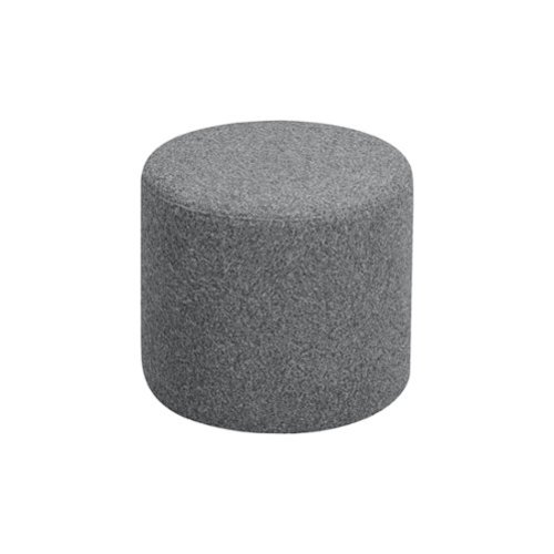 Lifestyle Solutions - Birman Ottoman - Gray-Front_Standard 