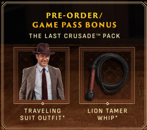  Microsoft - Indiana Jones and the Great Circle Pre-Order Bonus