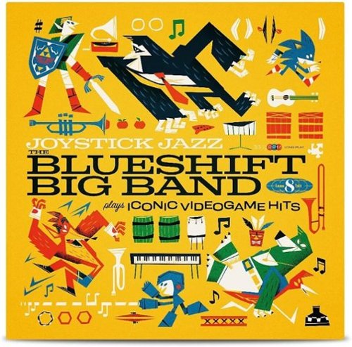 

Joystick Jazz: The Blueshift Band Plays Iconic Video Game Hits [LP] - VINYL