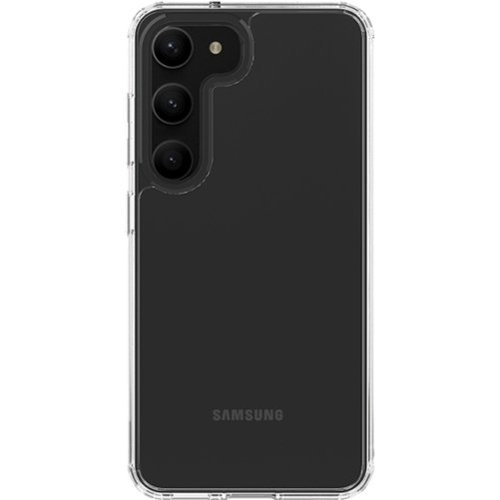 SaharaCase - Hybrid-Flex Hard Shell Series Case for Samsung Galaxy S23 - Clear-Front_Standard