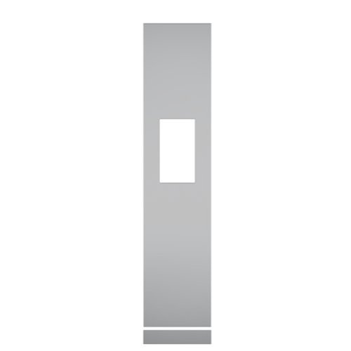 Thermador - 18'' Flush SS Panel, IWD , No Holes