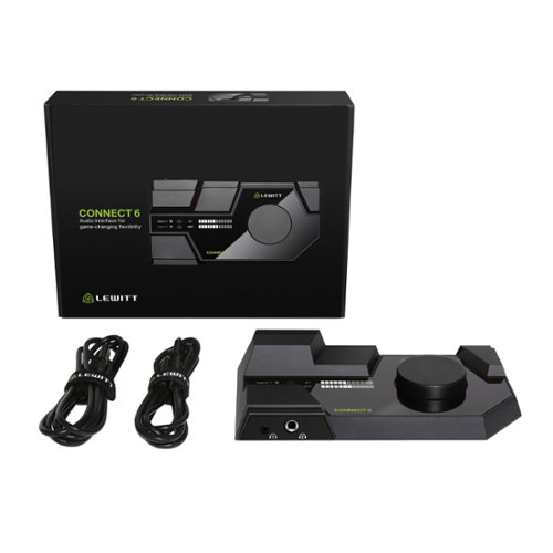 Lewitt Audio CONNECT 6 USB-C Audio Interface - Black WHERE TO BUY