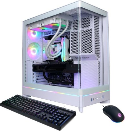 CyberPowerPC - Gamer Supreme Gaming Desktop - Intel Core Ultra 7 265KF - 32GB Memory - NVIDIA GeForce RTX 5070 Ti 16GB - 2TB PCIe 4 SSD - White