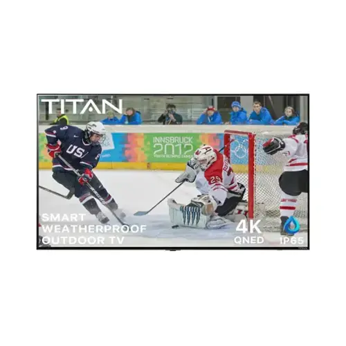 TITAN 6 DG INNSBRUCK NA US 2012 YOUTH OLYMPIC GAMES 2 29 SMART WEATHERPROOF OUTDOOR TV 4K QNED IP65