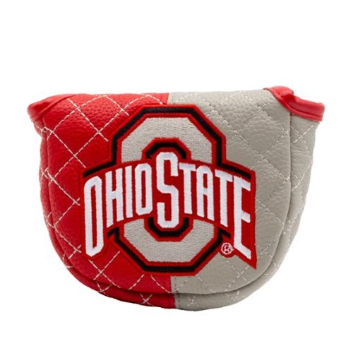Team Golf - Ohio State Buckeyes Quilted Mallet Putter Cover - Multicolor-Front_Standard 