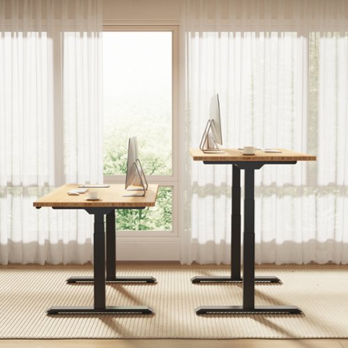 FlexiSpot E7 48''W Electric Adjustable Standing Desk, /Black