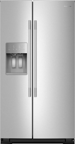 KitchenAid - 28.3 Cu. Ft. Side-by-Side Refrigerator with Panoramic LED Lighting - Stainless Steel