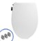 Bio Bidet - by Bemis - Slim Zero Bidet Toilet Seat-Front_Standard