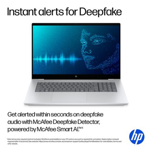 HP OmniBook X - Copilot+ PC - 17.3 Full HD Touch-Screen Laptop - Intel Core Ultra 9 288V 2024 - 32GB Memory - 2TB SSD - Glacier Silver BUY IN EUROPE